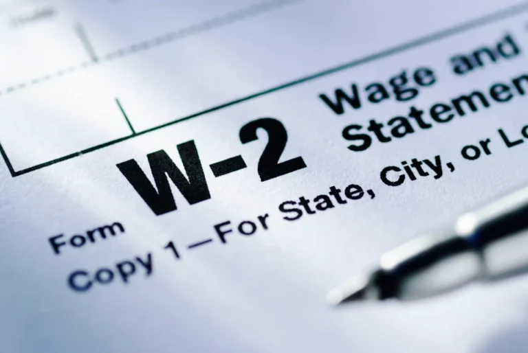 Form W-2 – Wage and Tax Statement (Summary of Wages/paycheck)