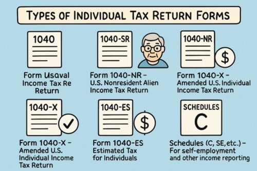 08 – Types of Individual Tax Returns & Forms