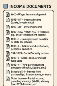 06b –  Income Documents